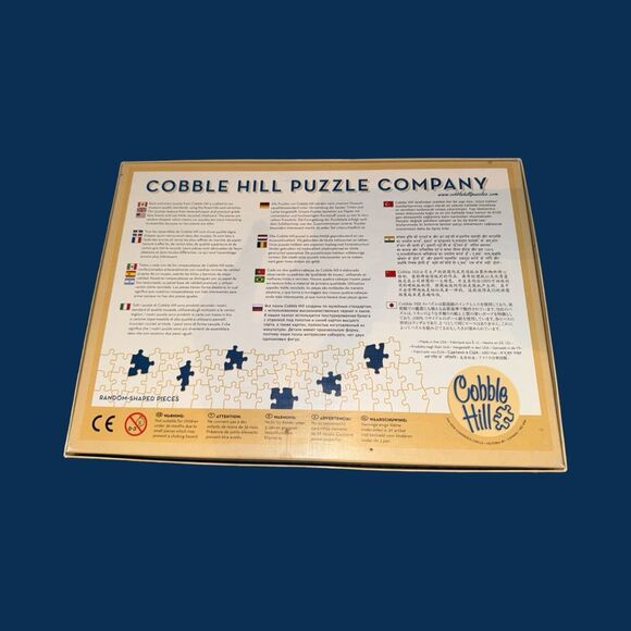 Cobble Hill Song for The Season Puzzle Snowman Caroling 500 PC - Picture 2 of 6